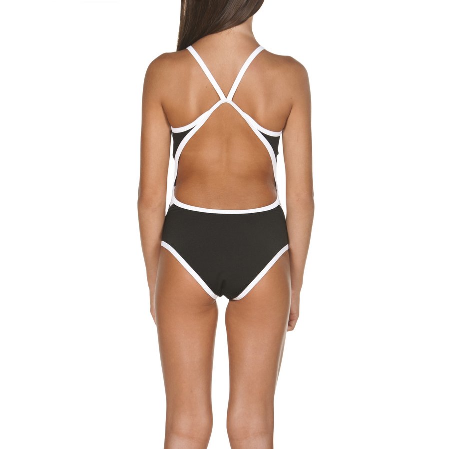 Arena Junior Team Stripe peldkostīms