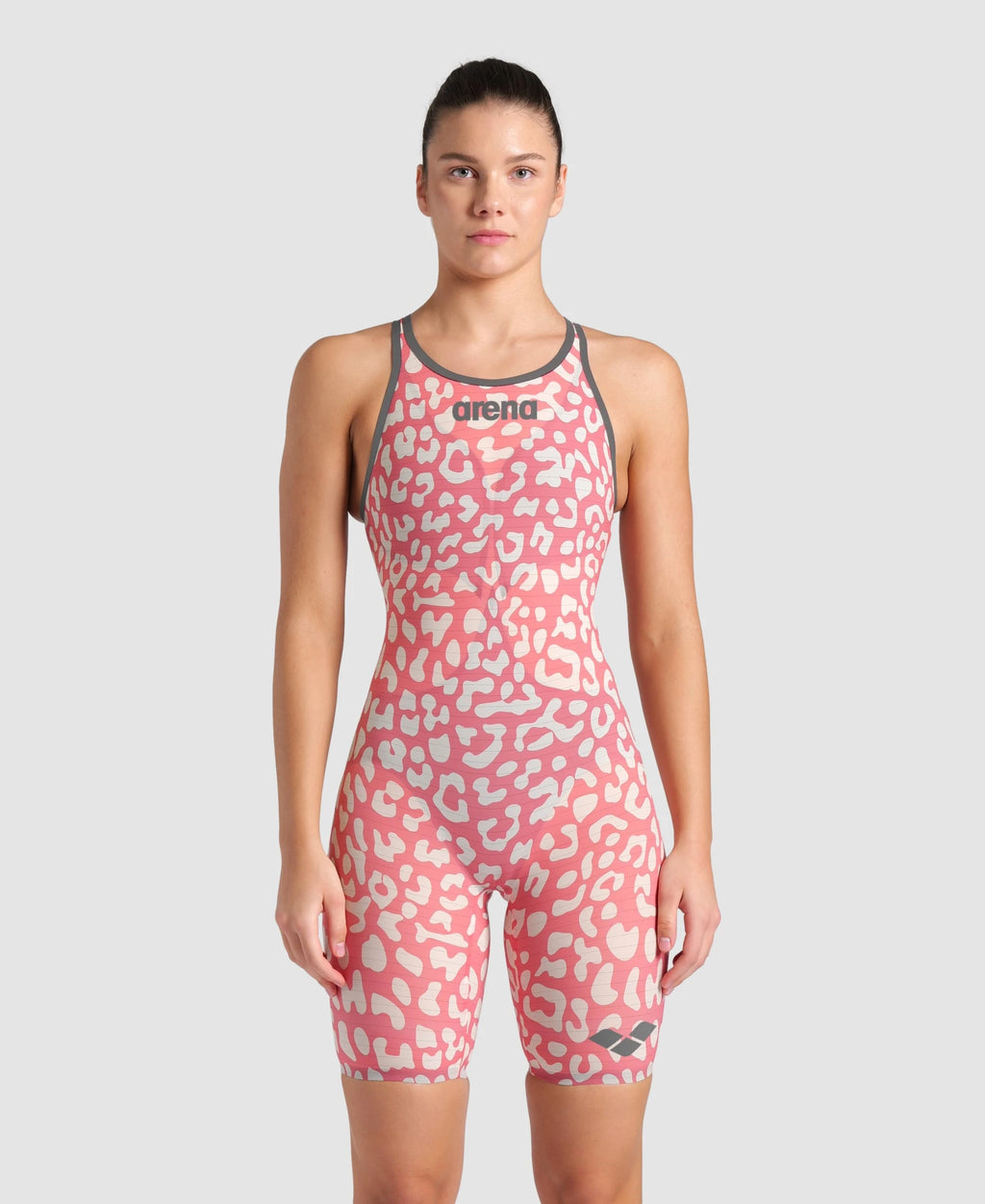 Arena Powerskin Carbon-Air² Leopard Skin Open Back LE
