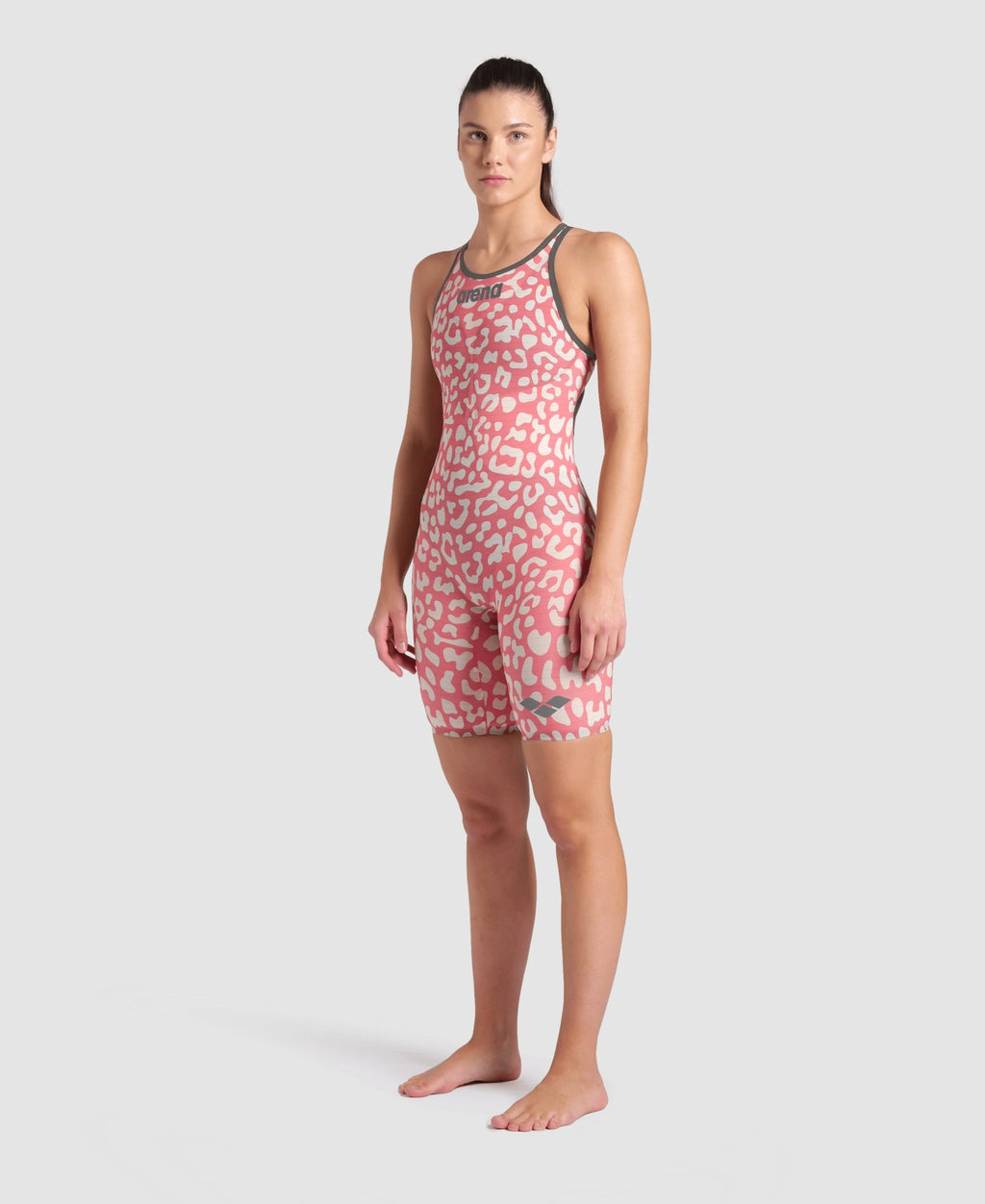 Arena Powerskin Carbon-Air² Leopard Skin Open Back LE