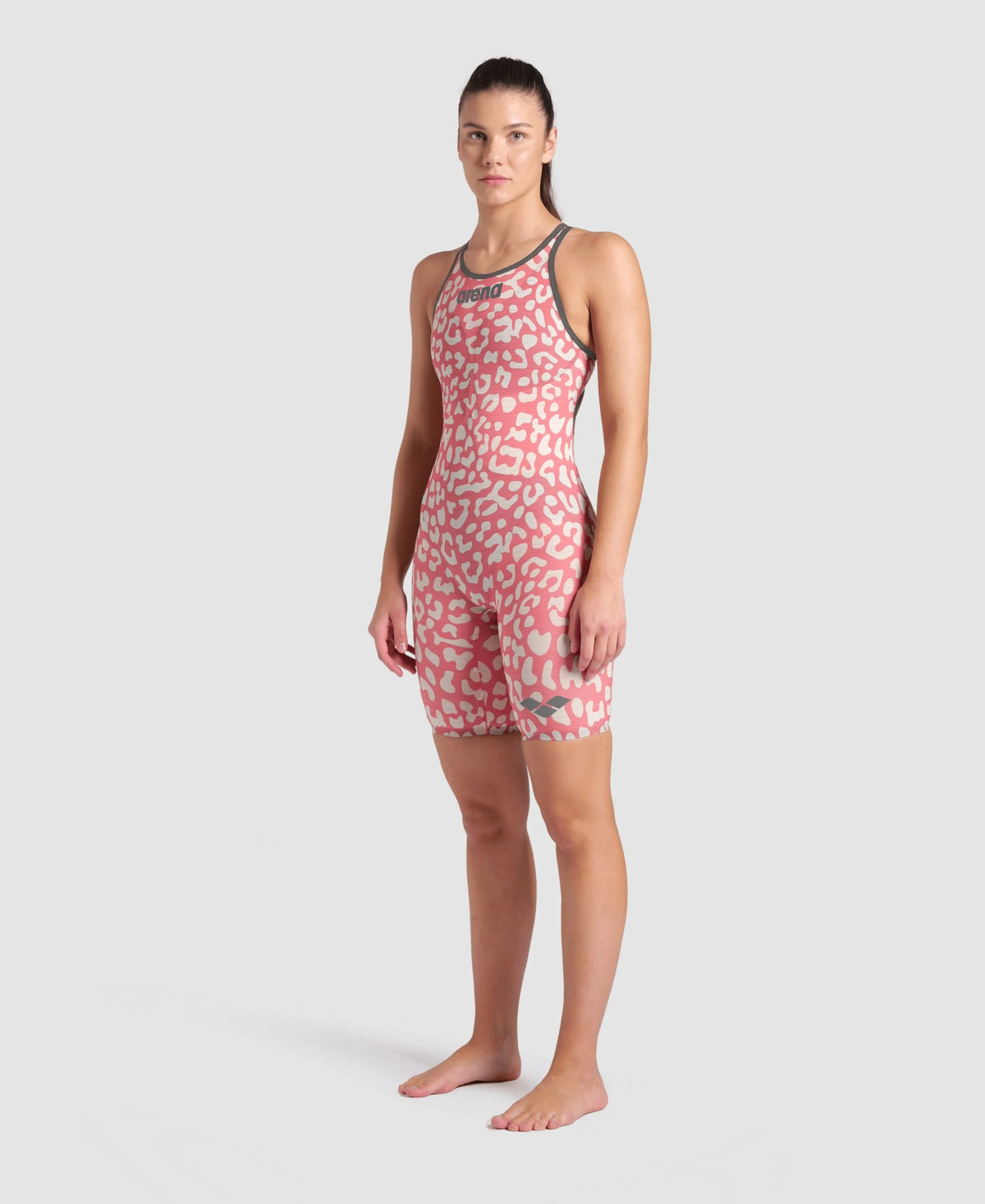 Arena Powerskin Carbon-Air² Leopard Skin Open Back LE