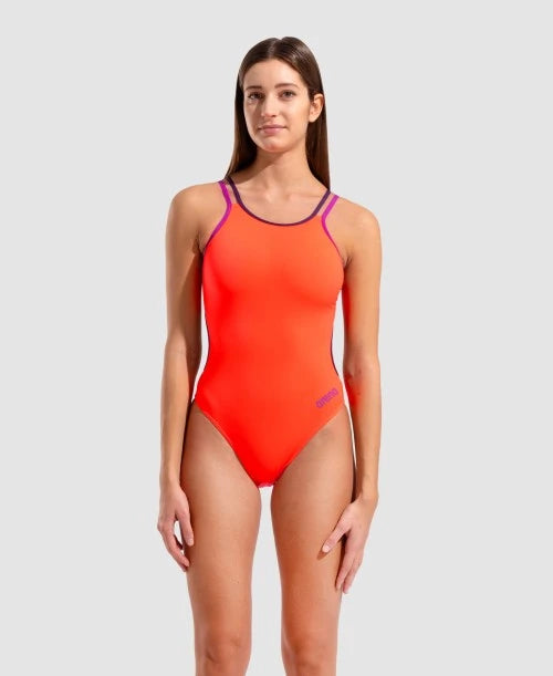 Arena Solid Double Cross Back