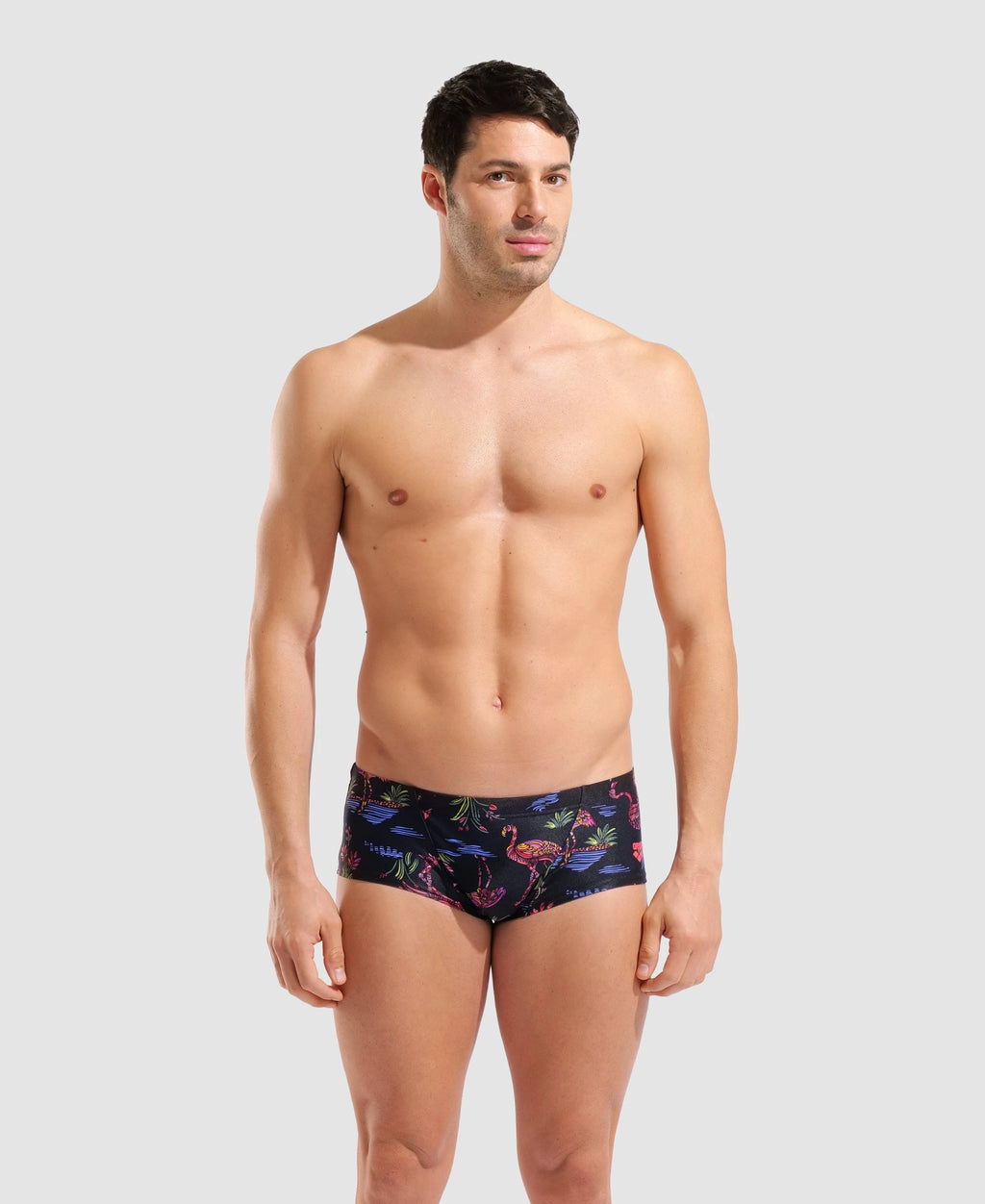 Low-Waist Short Arena Flamingo