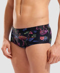Low-Waist Short Arena Flamingo