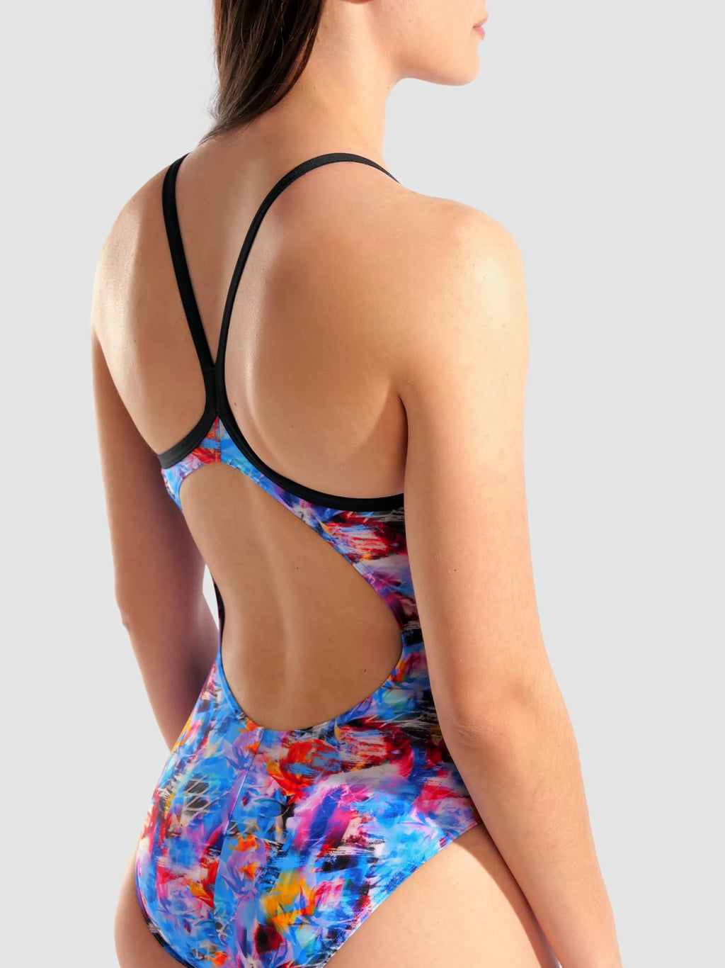 Arena Memories Lightdrop Back Multi Violet-Black