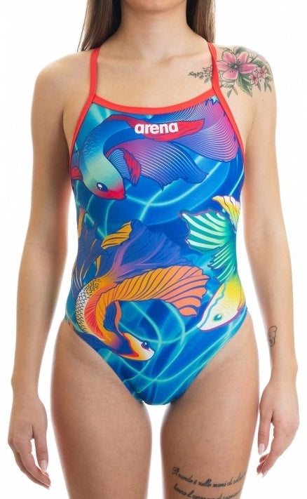 Arena Light Tech Siamese Fightings Leotard - Colorful