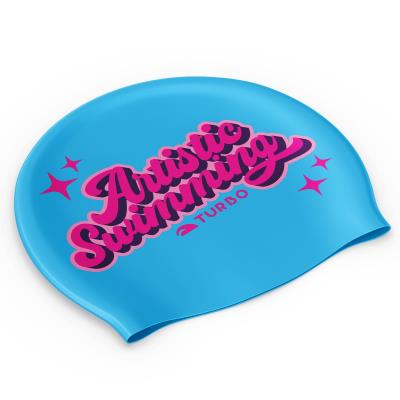 Silicone Cap Artistic Swimming Blue