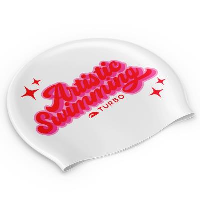 Silicone Cap Artistic Swimming White