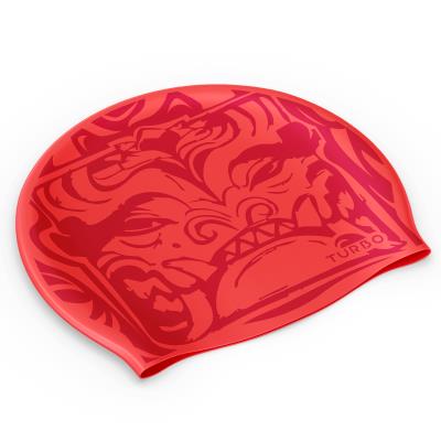 Silicone Cap Oriental Carved Face