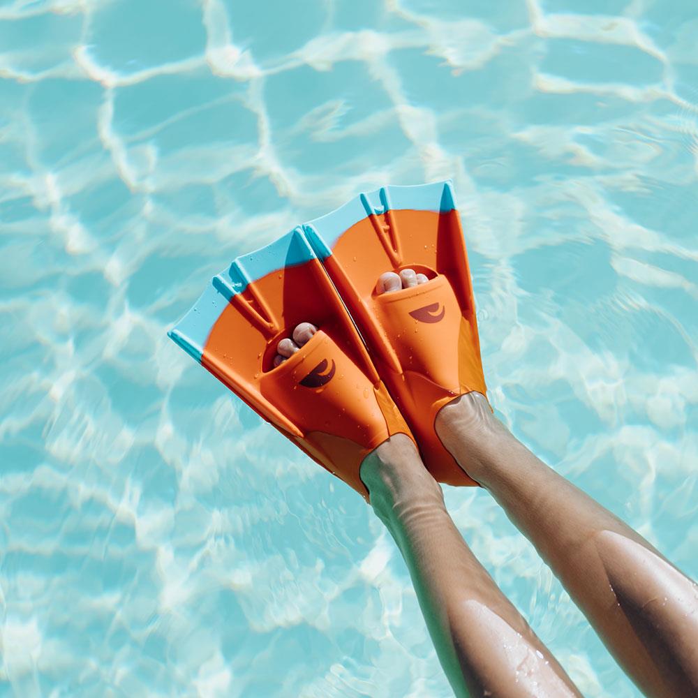 TURBO FLOW FINS AMBER