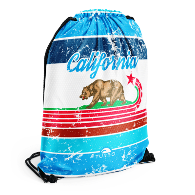 MESH BAG MESH CALIFORNIA BEAR
