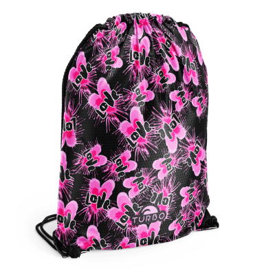 MESH BAG MESH DOUBLE HEART