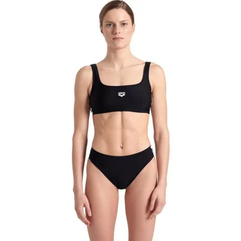 Arena W Icons Bralette Solid Two-piece Black-White