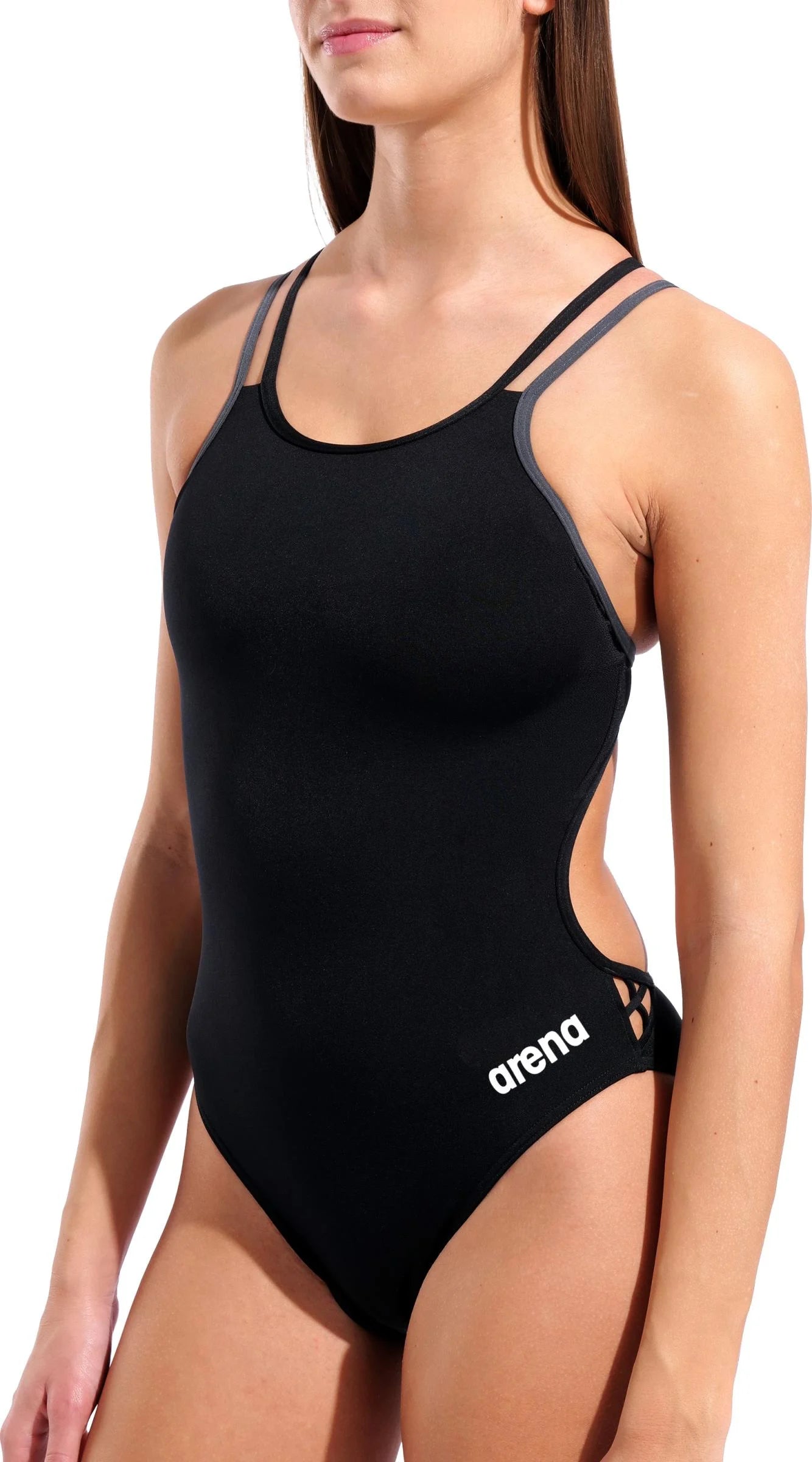 Arena Solid Double Cross Back