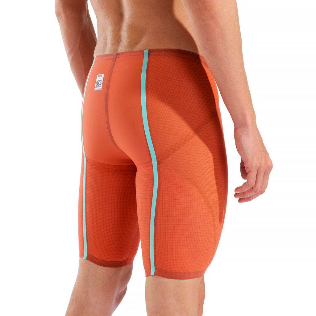 Arena Powerskin Carbon Glide Jammer Sunset Coral