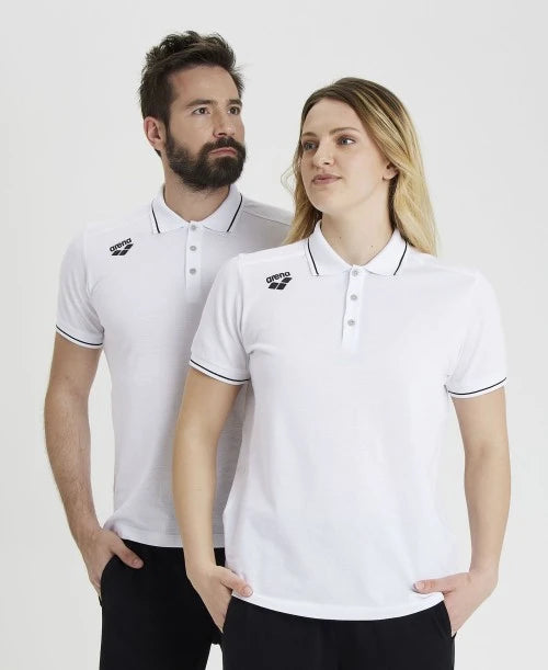 Unisex Team Cotton Solid Polo Shirt
