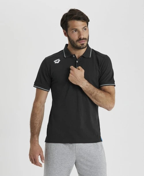 Unisex Team Cotton Solid Polo Shirt