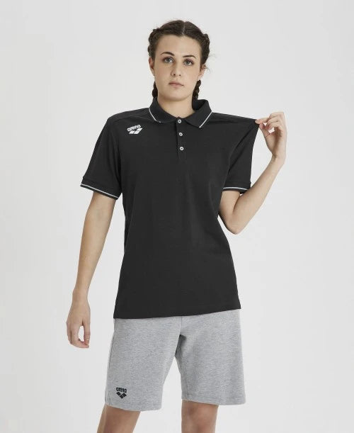 Unisex Team Cotton Solid Polo Shirt