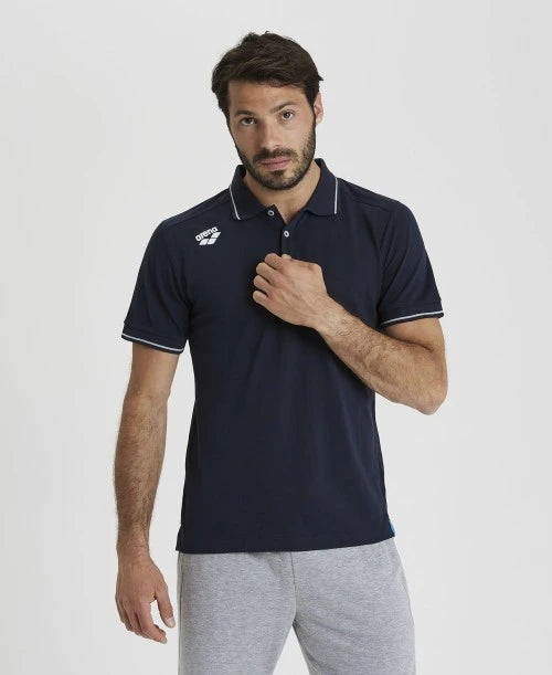 Unisex Team Cotton Solid Polo Shirt