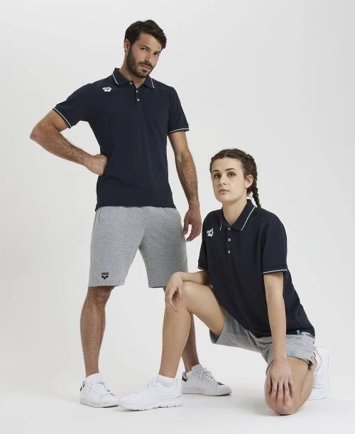 Unisex Team Cotton Solid Polo Shirt