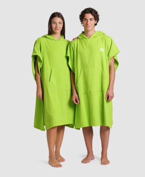Arena Cotton Poncho Lime