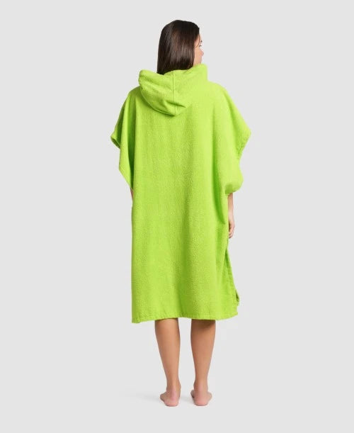 Arena Cotton Poncho Lime