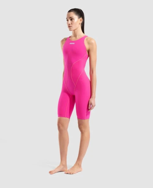 Powerskin Impulso Shocking Pink Open Back LE