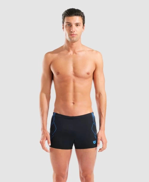 Arena Graphic Black Swim Shorts