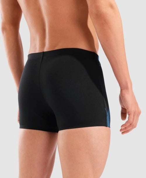 Arena Graphic Black Swim Shorts