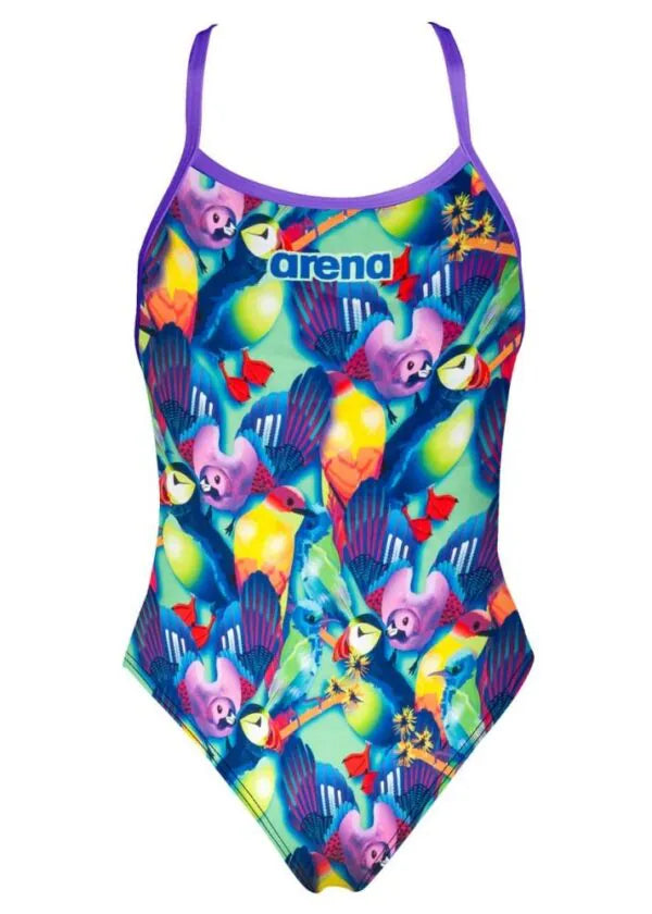 Arena Light Tech Siamese Fightings Leotard - Tropical